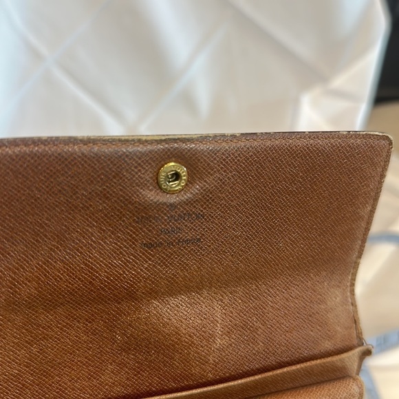 Auth Louis Vuitton Porte Tresor Etui used fair/good condition - Picture 16 of 16